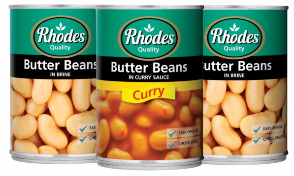 RHODES BUTTER BEANS CURRY 410G